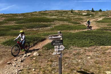 Alperne: Sporty MTB-tur mellem singletracks, alpetoppe og grænsehistorie