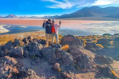 From Atacama: Uyuni Salt Flat 4-days the largest salt flat