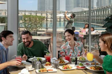 Burj Khalifa: Level 124, 125 & The Burj Club 3-Course Meal