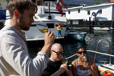 Kopenhagen: Private Weinverkostung mit Bootstour