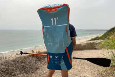 Olhão: Aluguel de pranchas de Stand-Up Paddle com mochila e extras