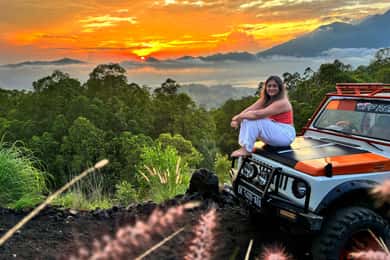 Mount Batur: Jeep Sunrise Adventure and Hot Spring