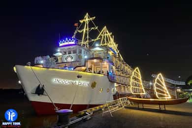 Ho Chi Minh: Crociera con cena e musica dal vivo sul fiume Saigon