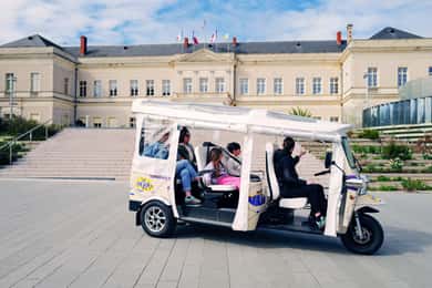 Angers : Explore the City Center by Electric Tuk-Tuk