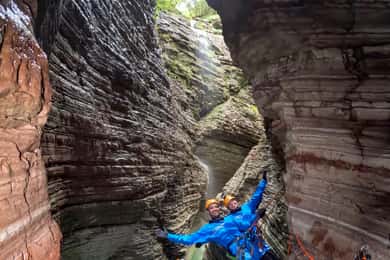 Veneto Dolomiti: tour Canyoning Val Maor castello Zumelle