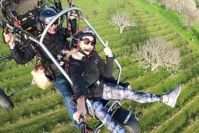 Albufeira: Gleitschirmfliegen und Paratrike-Tandemflüge