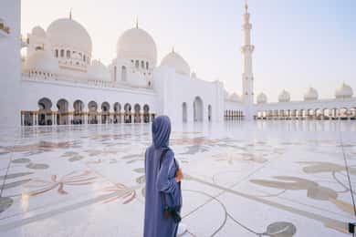 De Dubai: Visita guiada à Mesquita Sheikh Zayed em Abu Dhabi