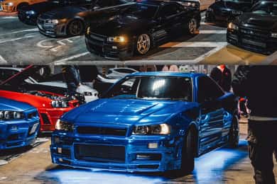【R34】Tokyo：Private Daikoku tour in Modified R34
