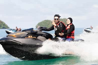 Les meilleurs forfaits Jet Ski circuit dans les îles Langkawi