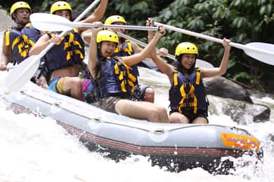 Ubud: Spływ rzeką Ayung z lunchem