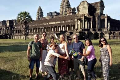 Siem Reap : visite d'Angkor Wat avec un guide parlant portugais