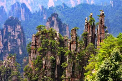 Circuit de 9 jours en Chine avec zhang jia jie et Guilin Lhasa