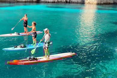 Cassis: Stand UP paddle in the Calanques National Park