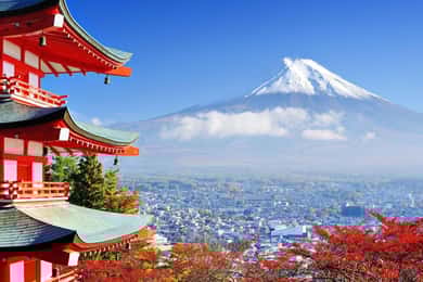 [Limitado ao verão] Excursão de um dia à 5ª estação do Monte Fuji e às fontes termais