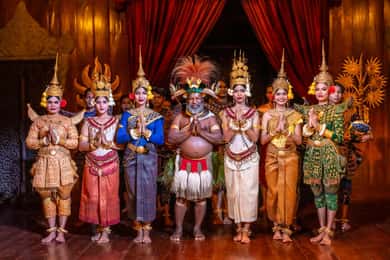 Représentation théâtrale d'Apsara, avec dîner et prise en charge à l'hôtel
