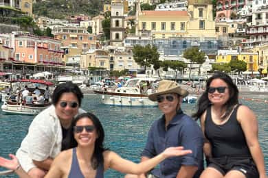 From Positano: Capri & Amalfi Coast Full-Day Boat Experience