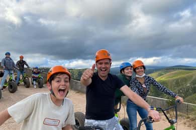 Knysna: Downhill Forest Scootour Adventure