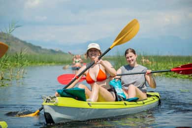 Skadar See: Individuelles Kajak-Erlebnis