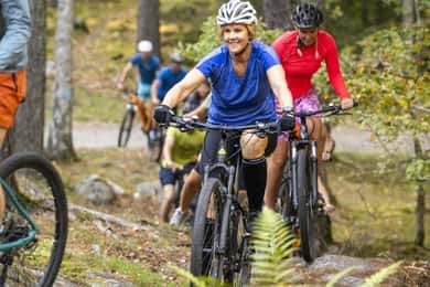 Uppsala: Mountain Bike Rental with Helmet