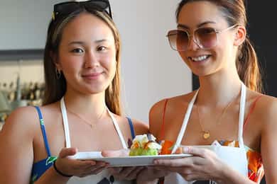 Positano: Matlagningskurs i liten grupp med prosecco och dessert