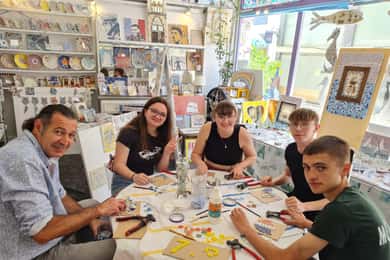 Olhão: Arte Mosaico 2 horas Workshop de MosaicOlhão