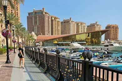 جولة في جزر اللؤلؤ وجيوان في الدوحة مع عشاء محلي