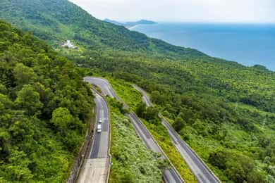 From Hue: Hoi An Bus Transfer with 4 Sightseeing Stops