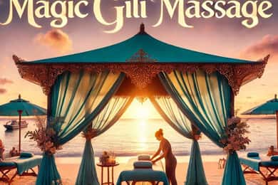 Gili Trawangan: Beach Massage with Sunset and Cocktail