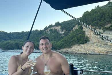 PRIVATE TOUR GULF OF POETS BATH STOP + APERITIF AND DRINK