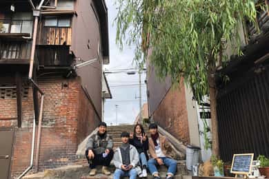 Nostalgic Osaka, walk in totally different from Dotonbori