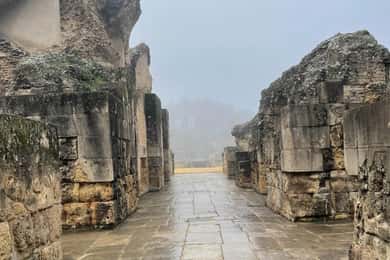 Visita à cidade dos imperadores de Itália