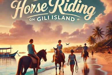 Gili Trawangan: Sunset Beach Horse Riding❤️