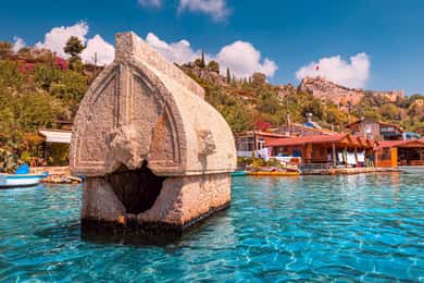 Antalya, Alanya, Side: Demre, Myra, & Kekova Adası / Tekne