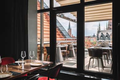 Middag med utsikt - 7:e våningen, Gamla stan i Gdańsk