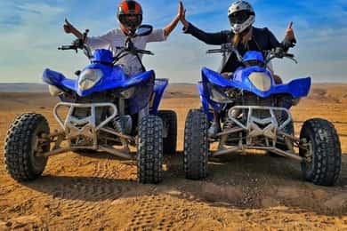 Agafay Desert Quad & Camel Rides with Dinner Show
