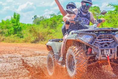 Punta Cana ATV-eventyr: Strand- og cenotetur med afhentning