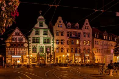 Erfurt: Mit Nachtwächter Schwalbe durch die Altstadt, inklusive Verkostung