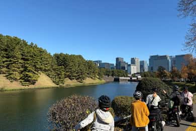Tóquio: Tour guiado em E-Bike Destaques e jóias escondidas