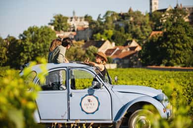 From Beaune: Burgundy Grands Crus Road Tour in a Classic Car
