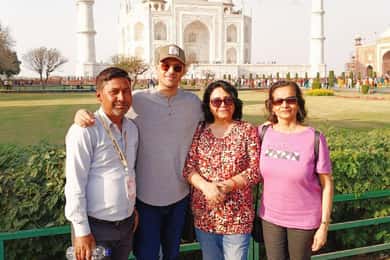 Desde Agra: visita guiada privada al Taj Mahal y Agra en tuk-tuk
