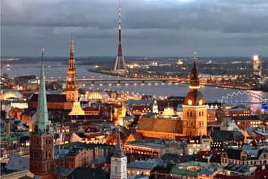 Riga Altstadt, C-Markt & Jugendstil-Führung