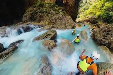 Cebu Combo: Pescador Öluffning & Canyoneering med lunch