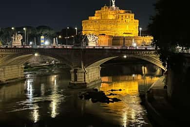 Rome: Private Night Tour with Driving, Walking, and Flavors