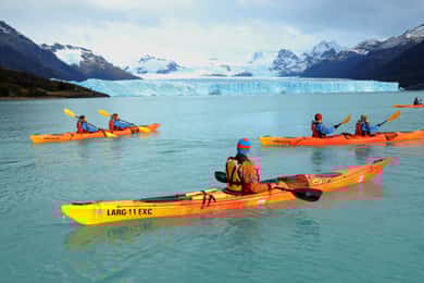 El Calafate : Excursion en kayak à Perito Moreno avec matériel et déjeuner