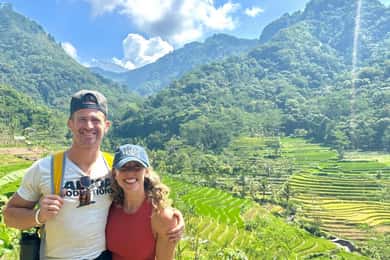 From Yogyakarta: Hidden Waterfall & Selogriyo Rice Terraces