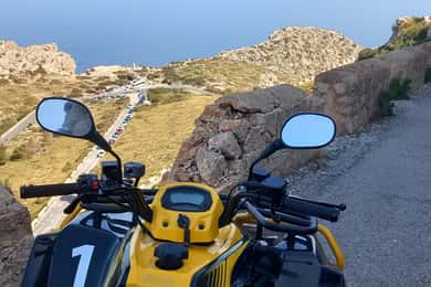 Alcudia: Quad Sightseeing Tour with Viewpoint and Beach