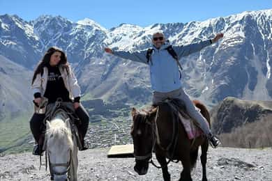 Ride A Horse To Gergeti Trinity Church And Summit A Mountain