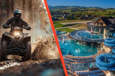 Zakopane: Quad Biking with Thermal Pools and Hotel Transfer