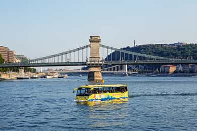 Budapest: Schwimmende Bustour zu Land und zu Wasser