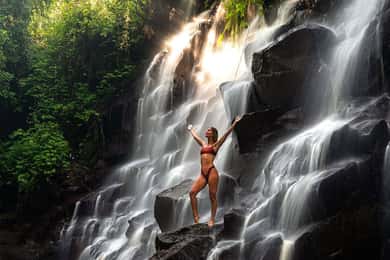 Ubud: Privétour van een dag naar watervallen, tempels en rijstterrassen